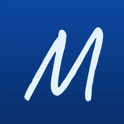 МегаФон, сеть салонов связи, лого-визитка